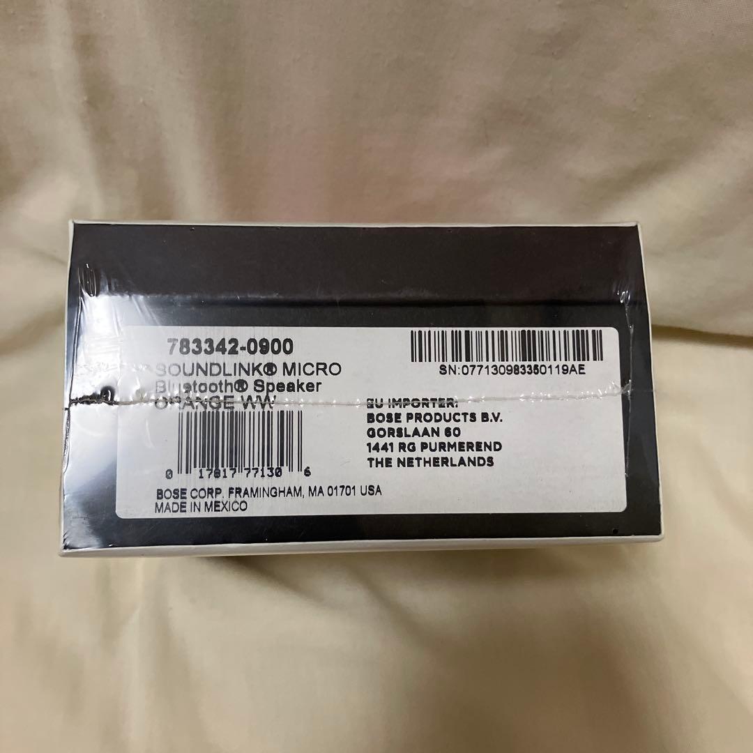 スピーカー・ウーファー Bose SoundLink Micro Bluetooth speaker