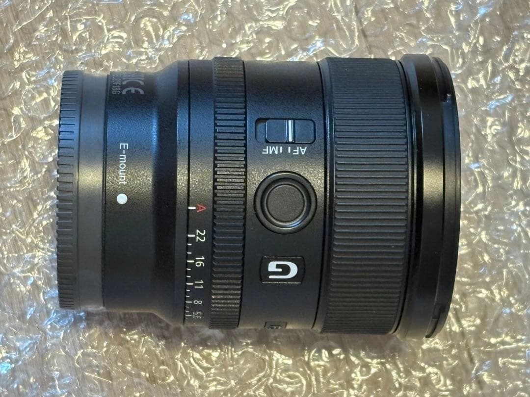 Sony FE 20mm F1.8 G SEL20F18G ソニー