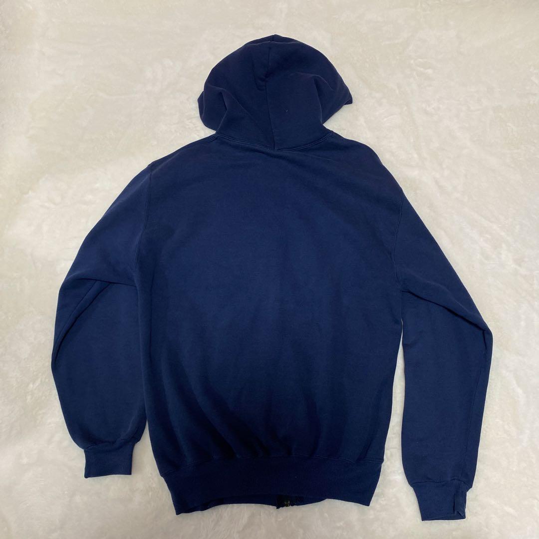 RUSSELL ATHLETIC ネイビー ジップパーカー USA製 90s