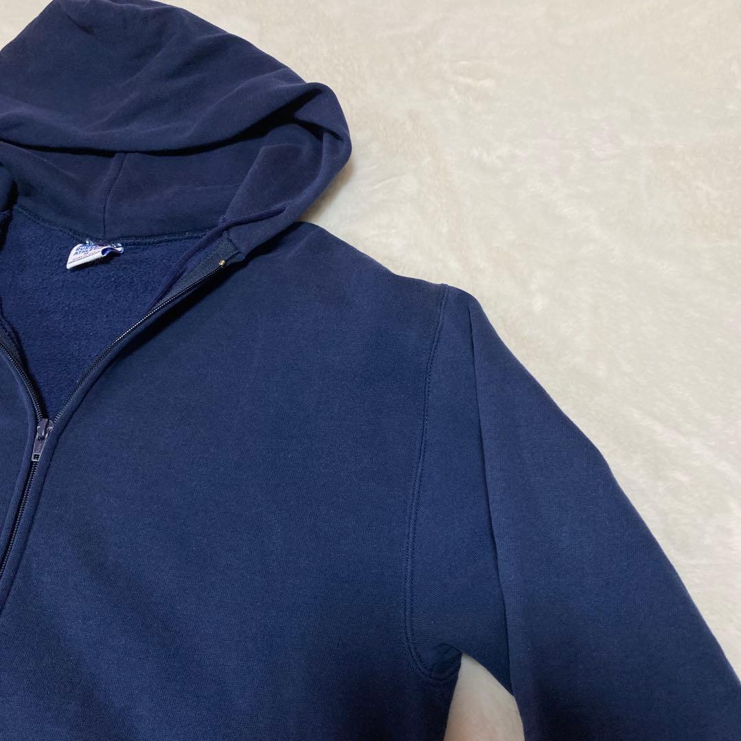 RUSSELL ATHLETIC ネイビー ジップパーカー USA製 90s