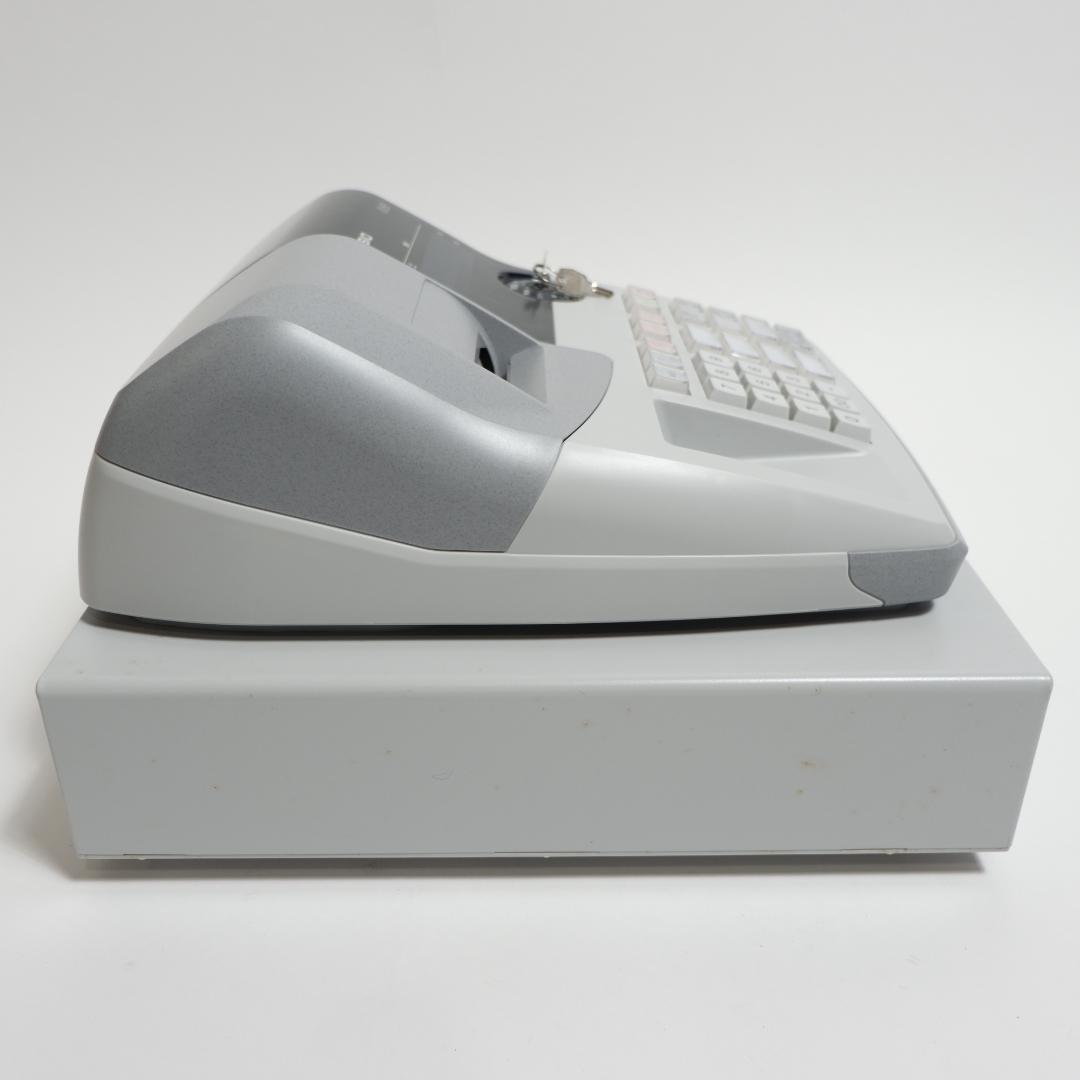 CASIO 106ER レジスター 本体 キー付き 動作良好 美品 グレー