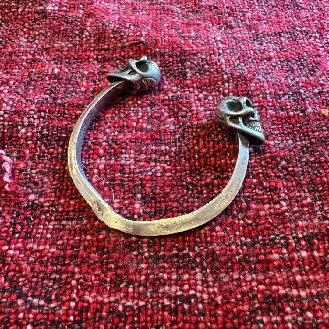 BWL 限定 スカルバングル シルバー925