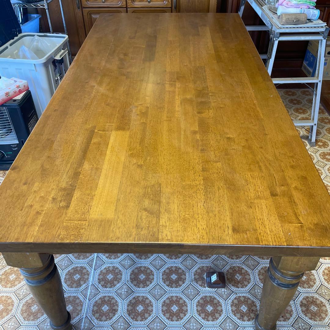 アンティーク　ダイニングテーブル　机
