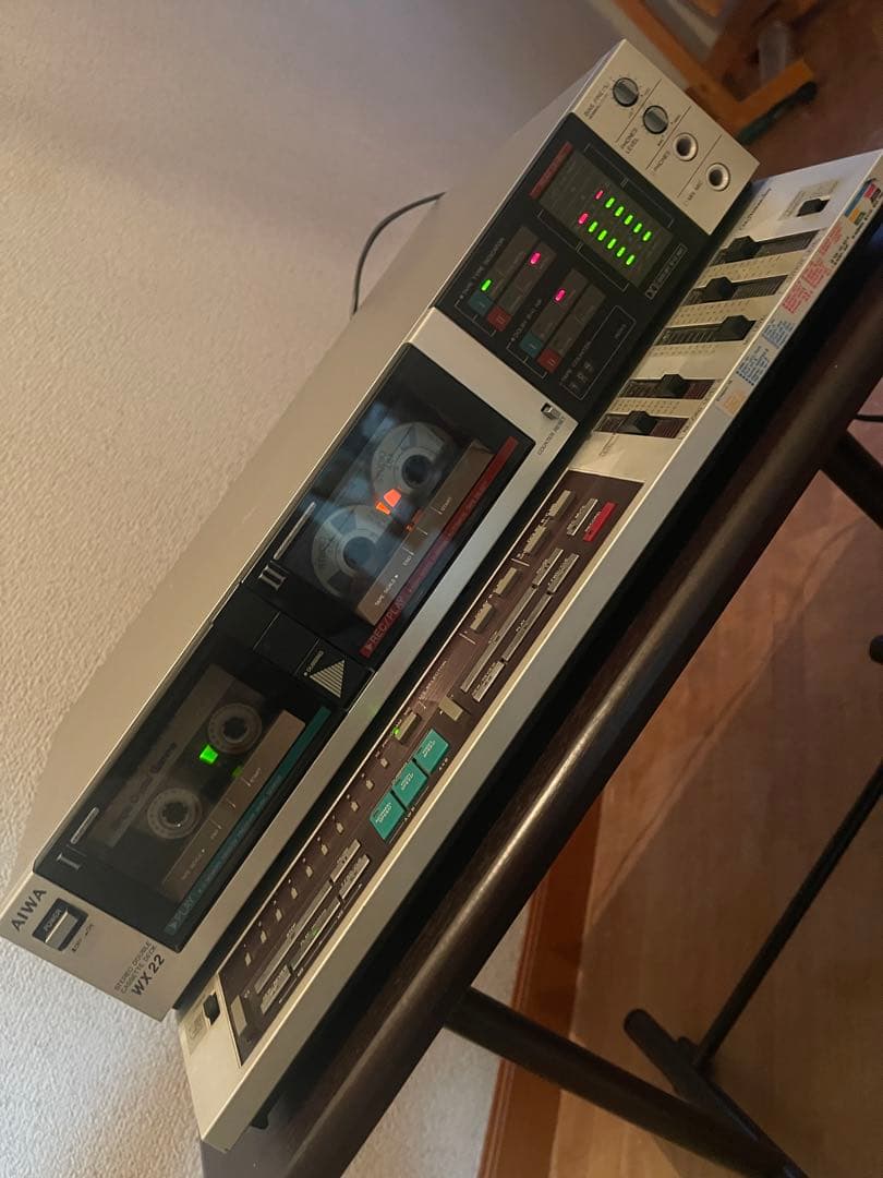 AIWA AD-WX22 希少ダブルカセットデッキ　動作確認