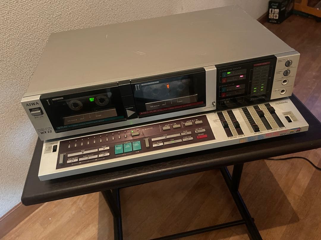 AIWA AD-WX22 希少ダブルカセットデッキ　動作確認