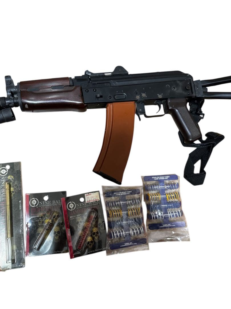 東京マルイ　電動ガンジャンク品　AKS74U?+パーツ多数