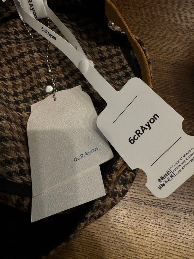 6crayon レオパード ピルボックスキャップ