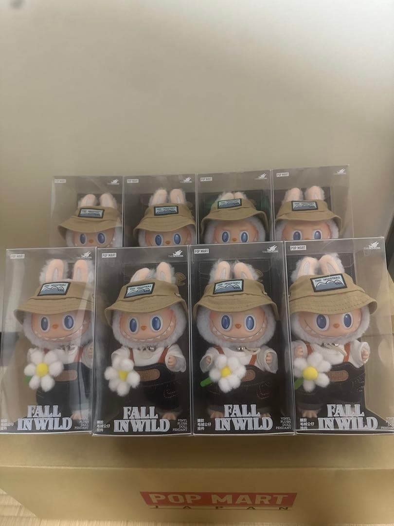 POP MART THE MONSTERS FALL IN WILD ぬいぐるみ