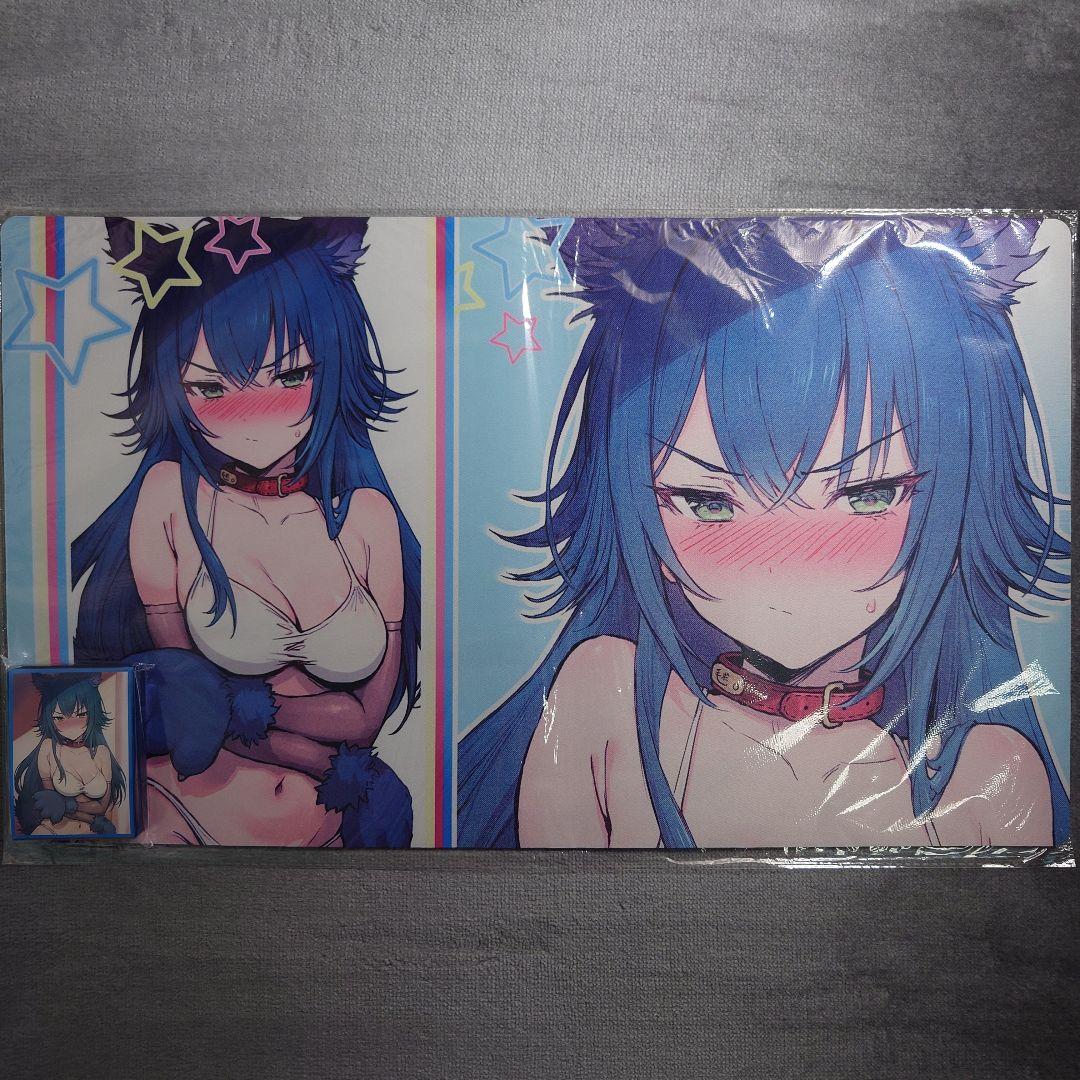 α1 学園アイドルマスター 首輪&猫コス 月村手毬 スリーブ&プレイマット