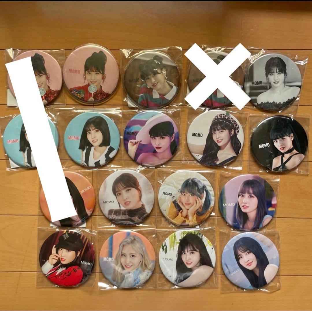 モモ　缶バッジ　缶バッチ　34点セット　まとめ売り