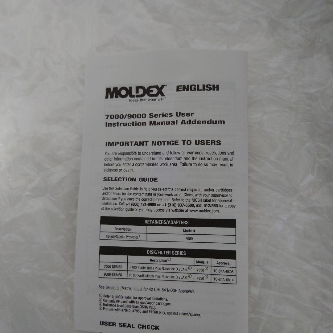 Moldex ガスマスク 9000