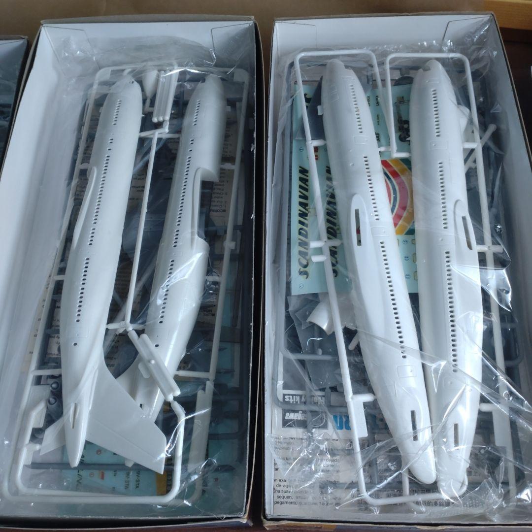 ハセガワ 1/200 トライスター A300 DC-10 TWA SIA SAS