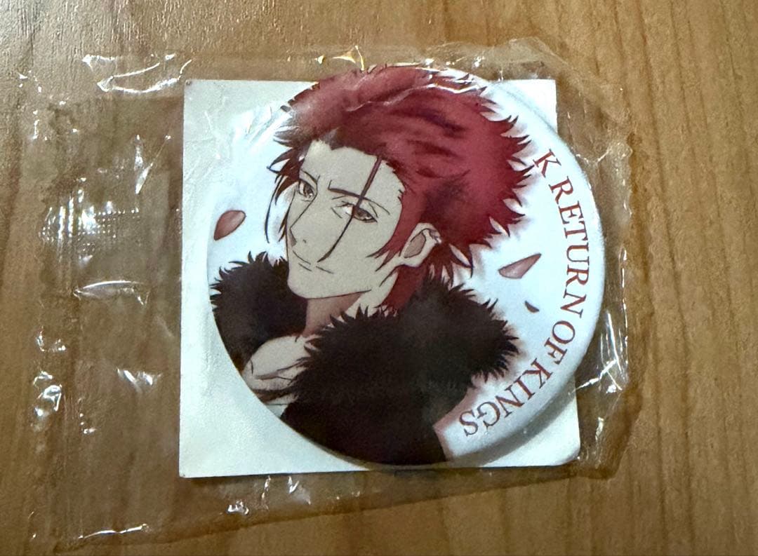 アニメK 周防尊　缶バッジ　アニ☆カプ等