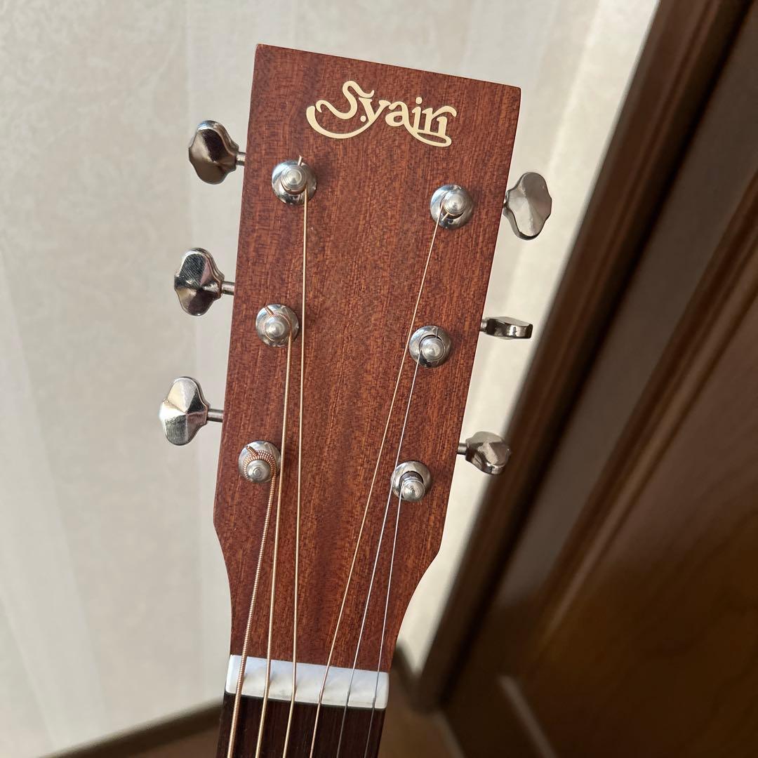 s.yairi YM-02 NTL ミニアコースティックギター弦高調整済み