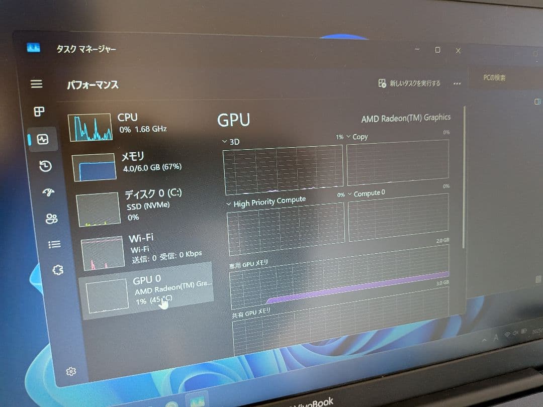 Windowsノート本体 ASUS Vivobook M413D Windows11