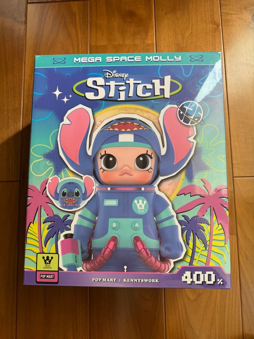 ポップマート メガ スペース モリー 400％スティッチ Stitch