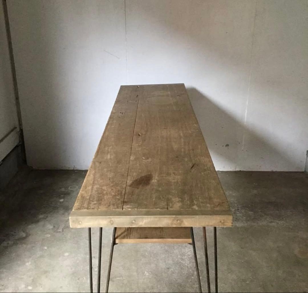 作業机　デスク　長テーブル　古家具