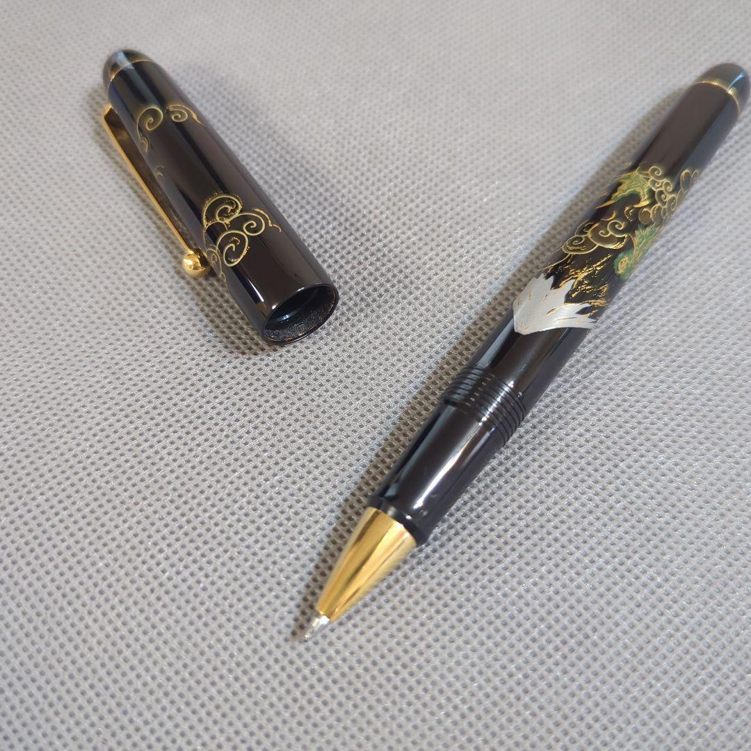 パイロット ローラーボール　ナミキ ニッポンアートコレクション 平蒔絵 富士と龍