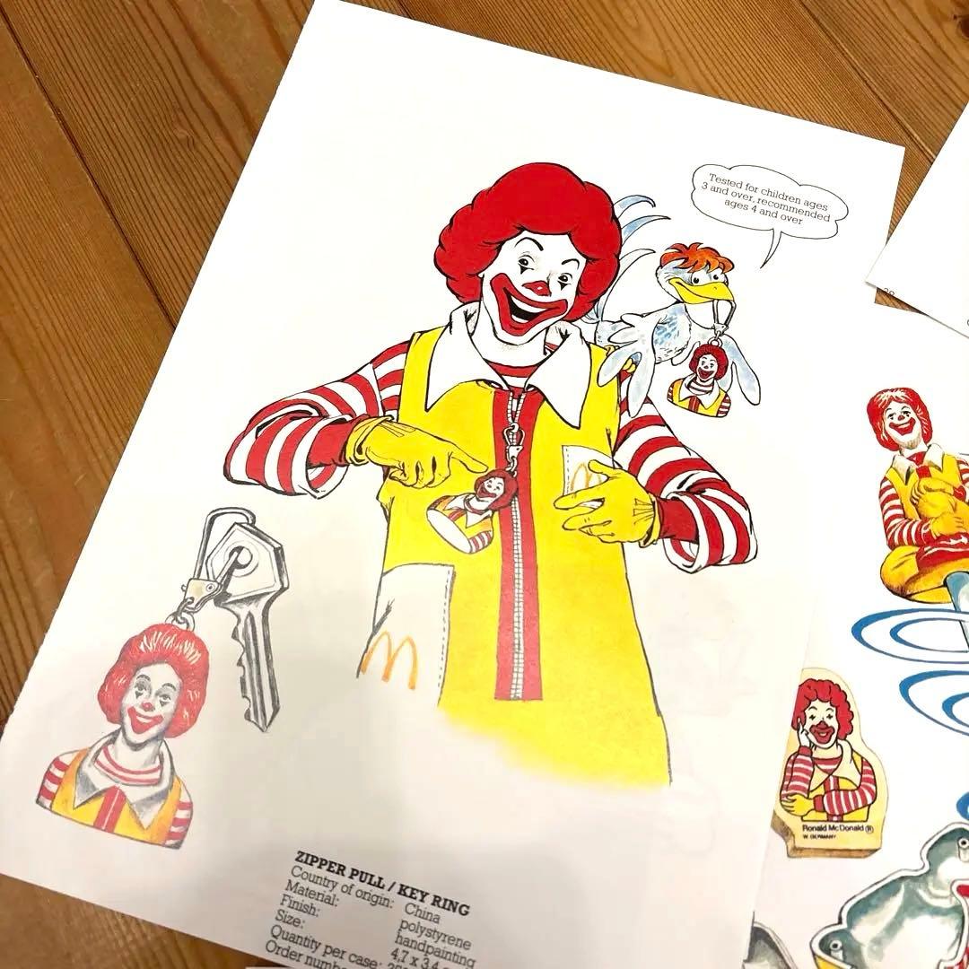70年代　ロナルドマクドナルド　レアグッズ　セット　McDonald’s