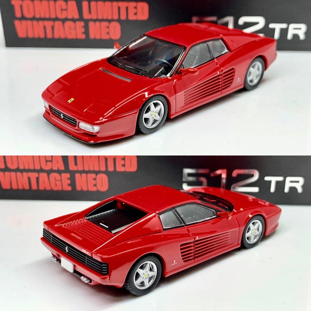 トミカリミテッドヴィンテージ 1/64 フェラーリ 512TR 赤