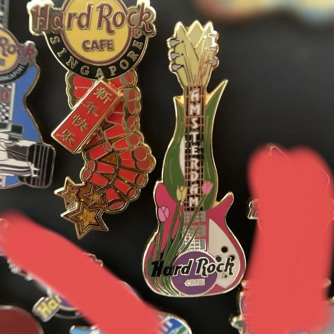 最終値下げ　ハードロックカフェ　ピンズ　13個セット　バラ売り可