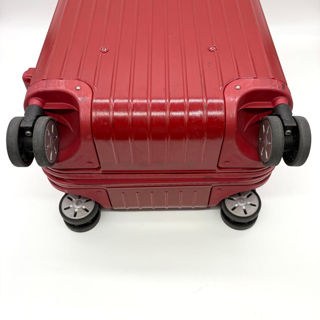 RIMOWA キャリーケース 4輪 SALSA 875.54 レッド