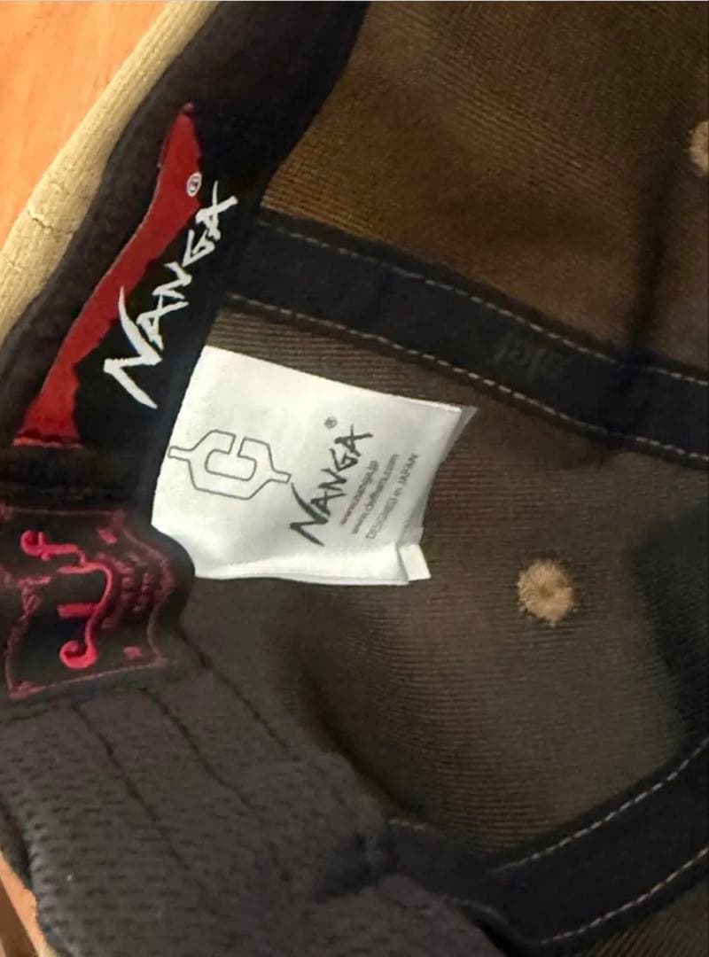 完売 新品未使用 ナンガ キャップ AC033 NANGA × Clef コラボ