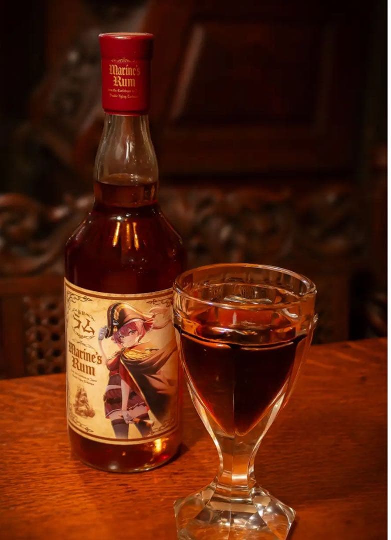 バラ売り可　宝鐘マリン ラム酒 マリンズラム 6本セット 明利酒類 ホロライブ