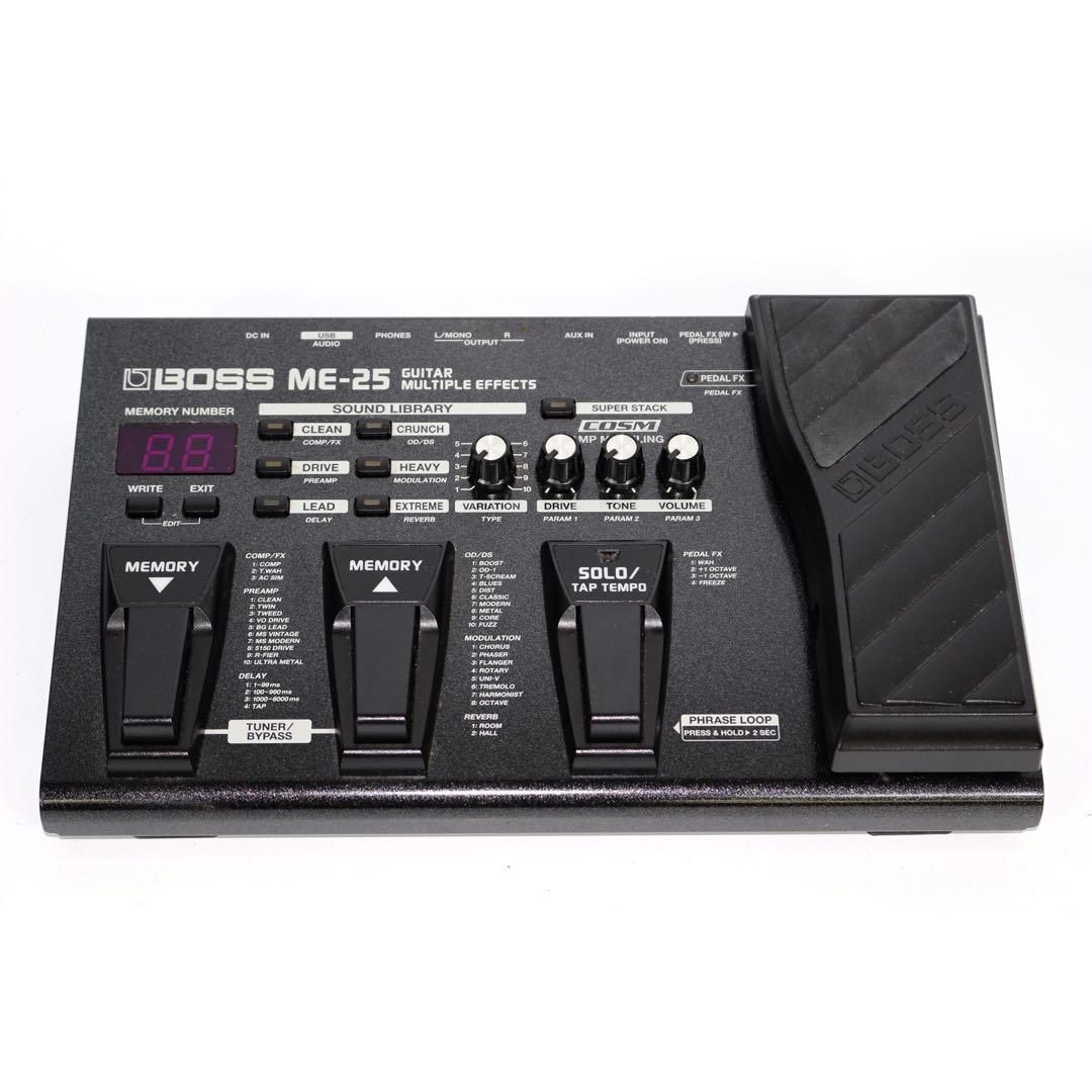 美品 BOSS ME-25 ギター マルチエフェクター