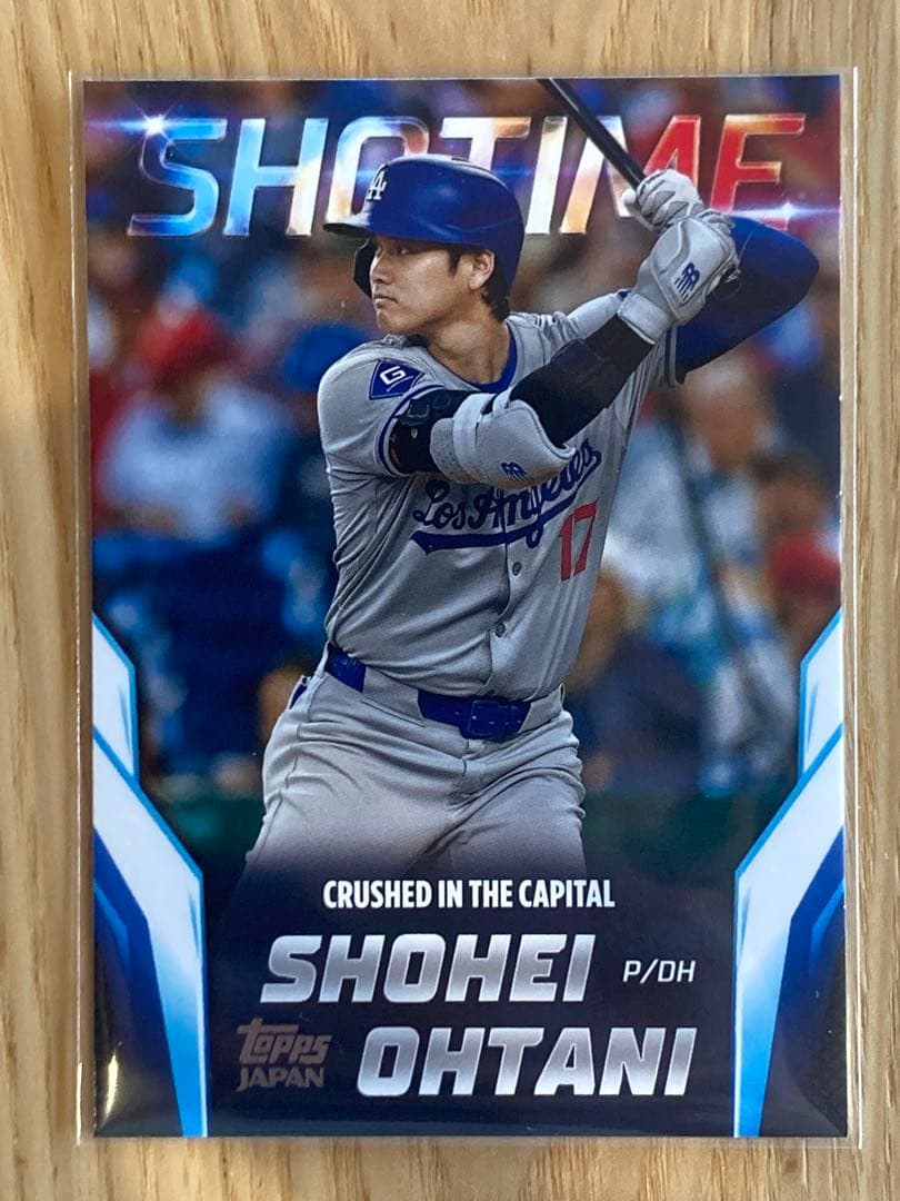 2024 topps japan 大谷翔平　限定インサート Shotime
