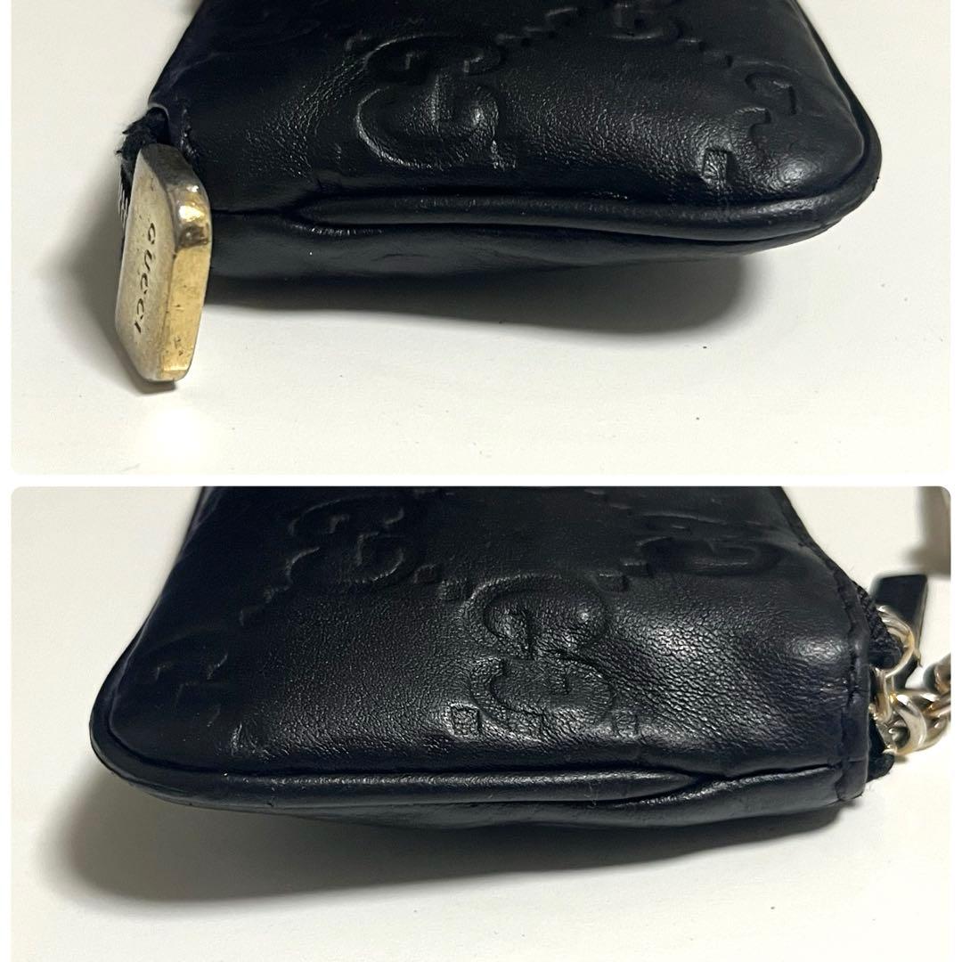 gucci グッチ　シマ　ケース　キーリング　　財布