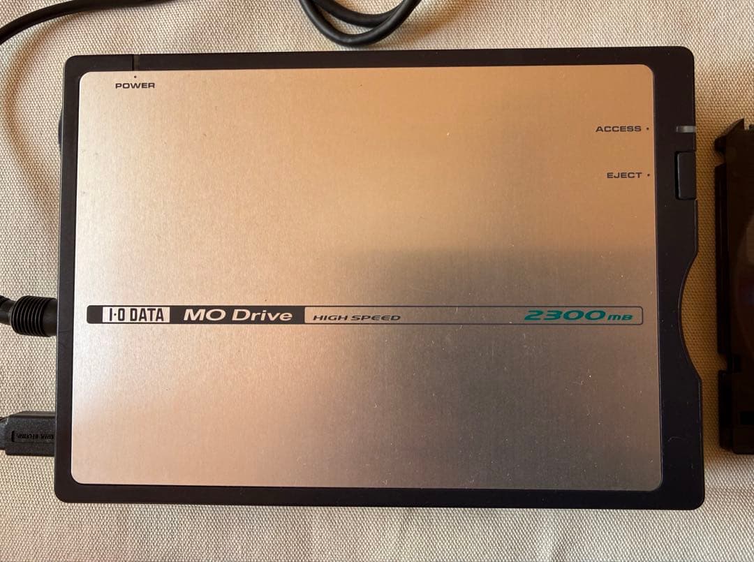 【動作◎】I-O DATA MOドライブ MOC2-U2.3S、ディスク11枚
