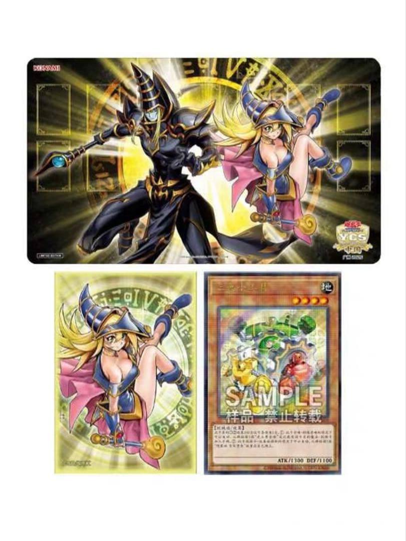 【海外会場限定】　魔術師の弟子ブラック・マジシャン・ガール　デュエルセット