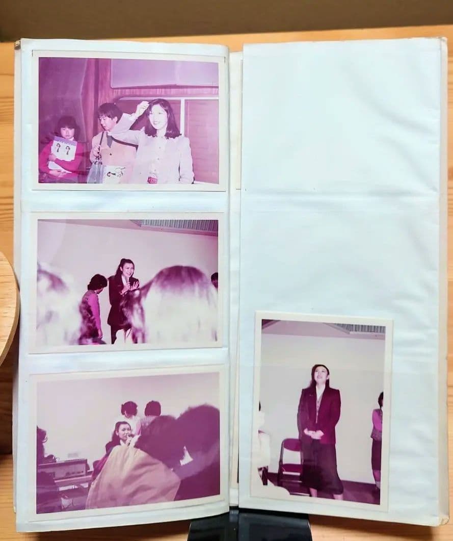 松任谷由実 (荒井由実) ファンミーティング 生写真アルバム サイン入り