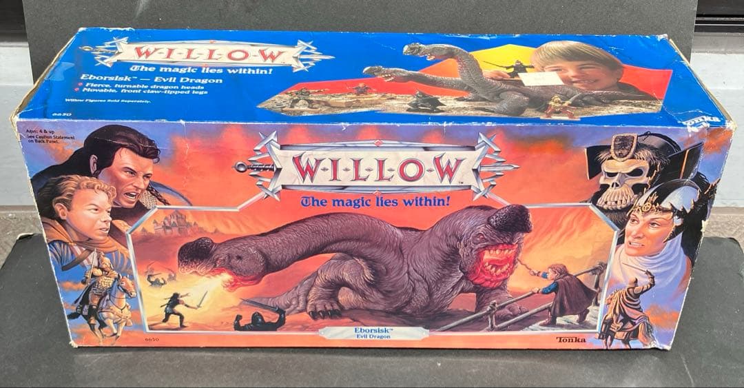 ウィロー　エボリスク　クリーチャー　37cm　ソフビ　箱付き