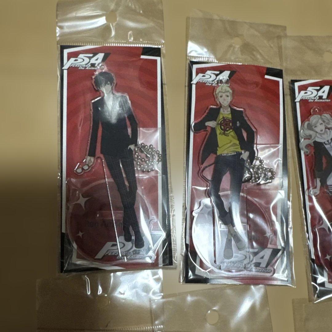 P5A アクリルスタンド　 ペルソナ5 秀尽学園高校購買部　9種コンプ