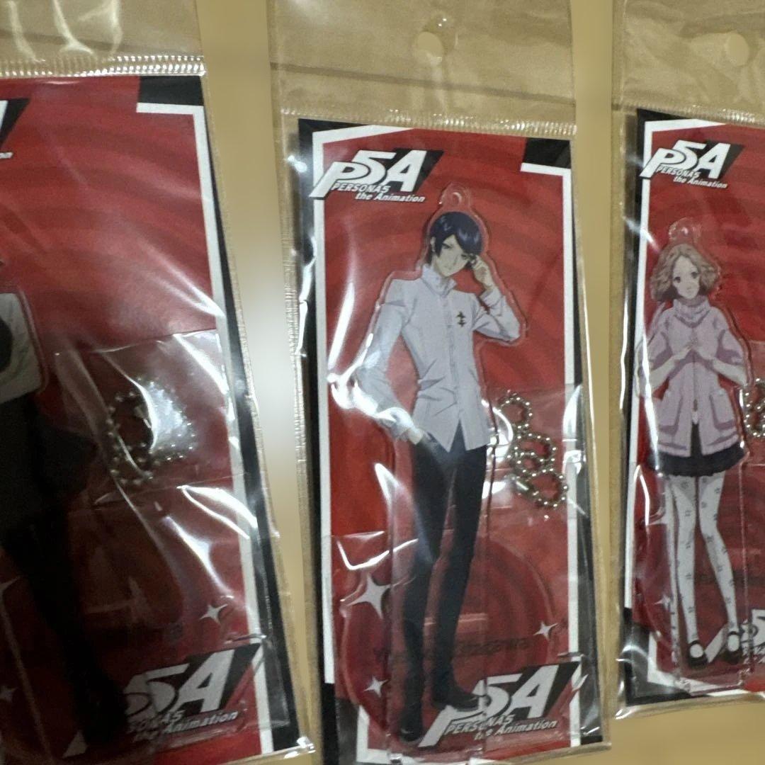 P5A アクリルスタンド　 ペルソナ5 秀尽学園高校購買部　9種コンプ