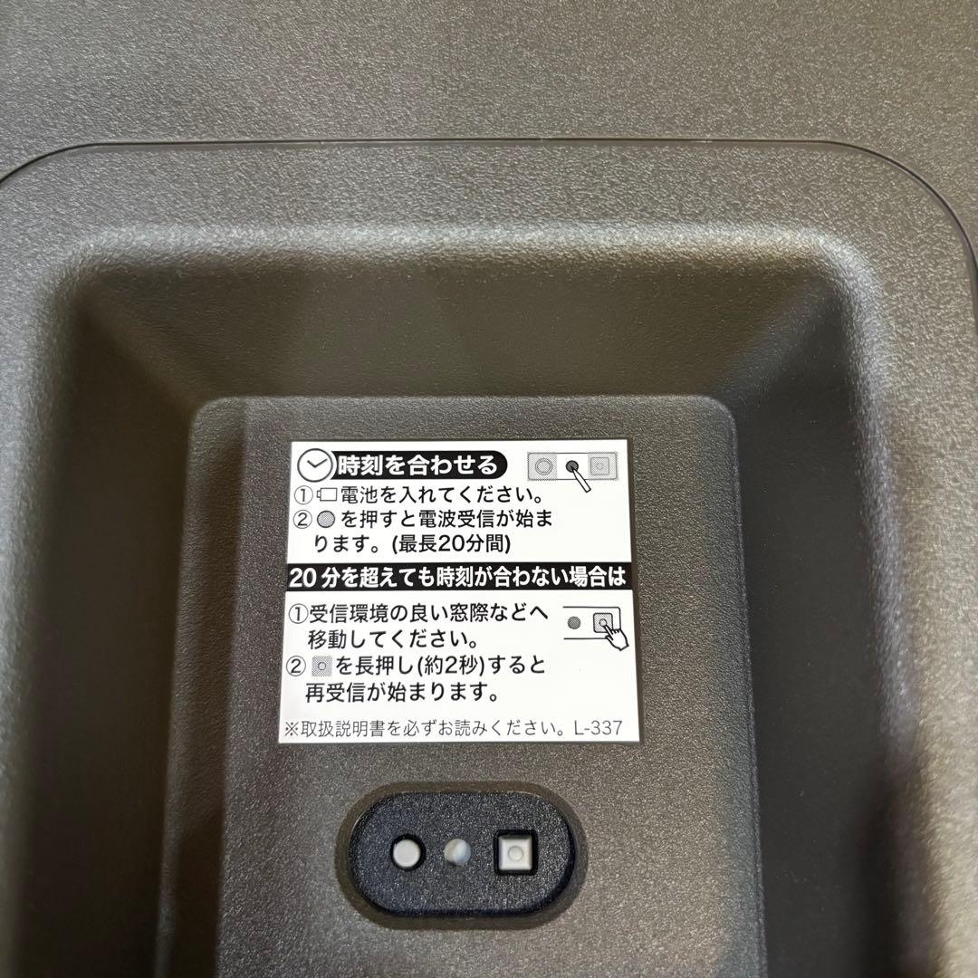 【極美品】セイコー RE579S 電波 メロディ からくり 掛け 時計 回転