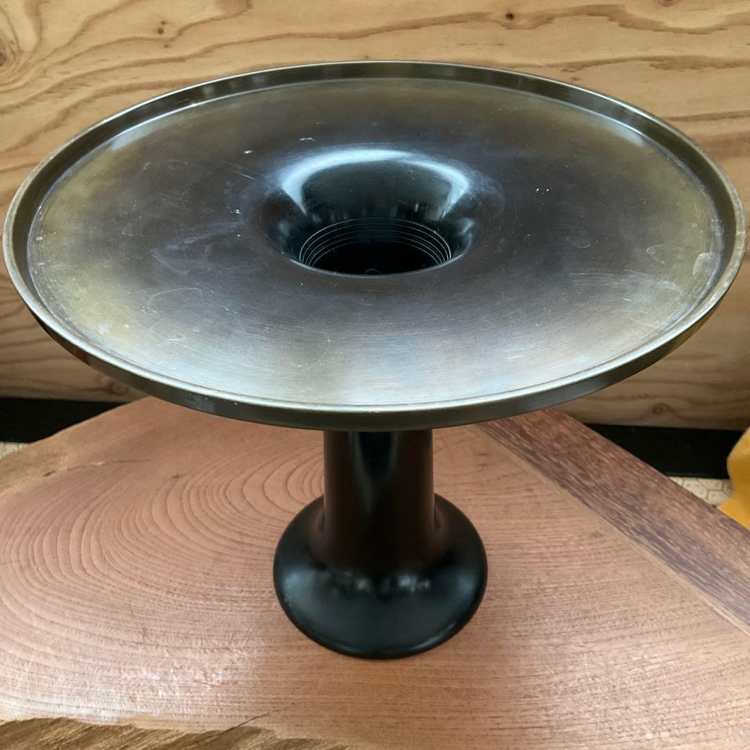 いけばな　池坊　一文字　華道具　花瓶　銅花器　薄端　 花器　花生　花入