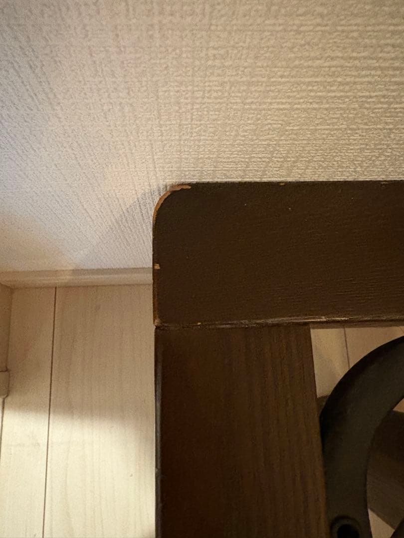 無印良品 木製シングルベッドフレーム ダークブラウン