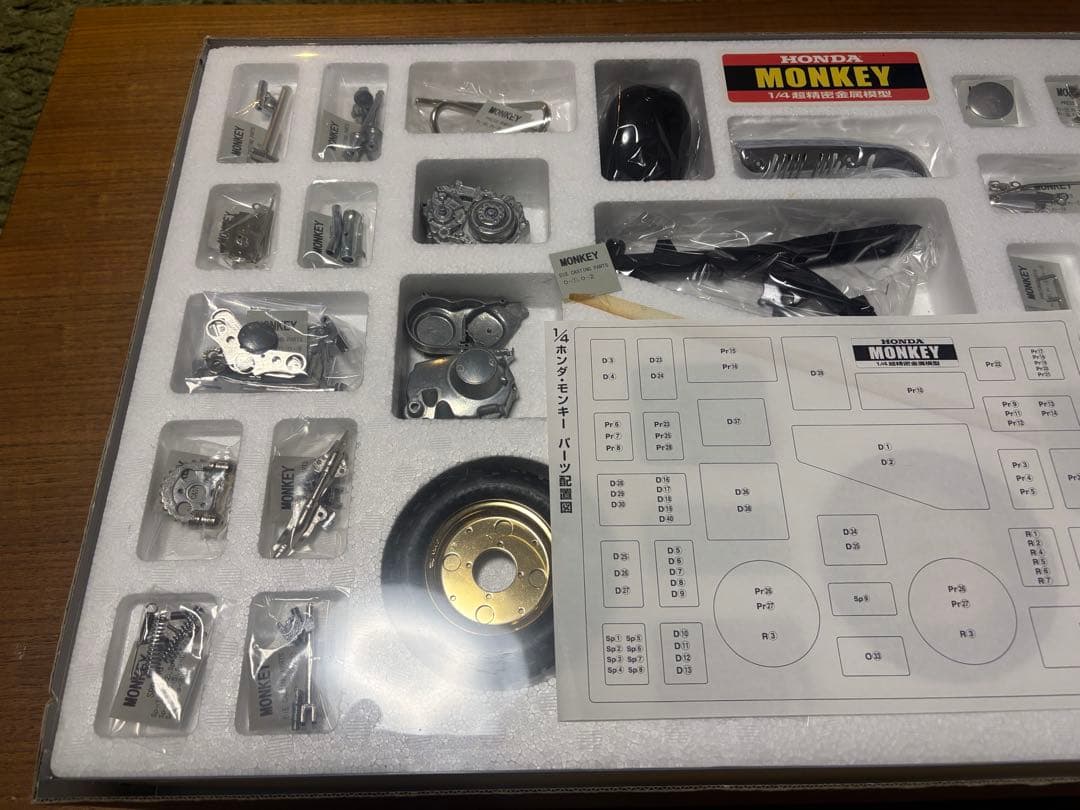 イマイ 1/4 ホンダモンキーブラックスペシャル　超精密金属模型