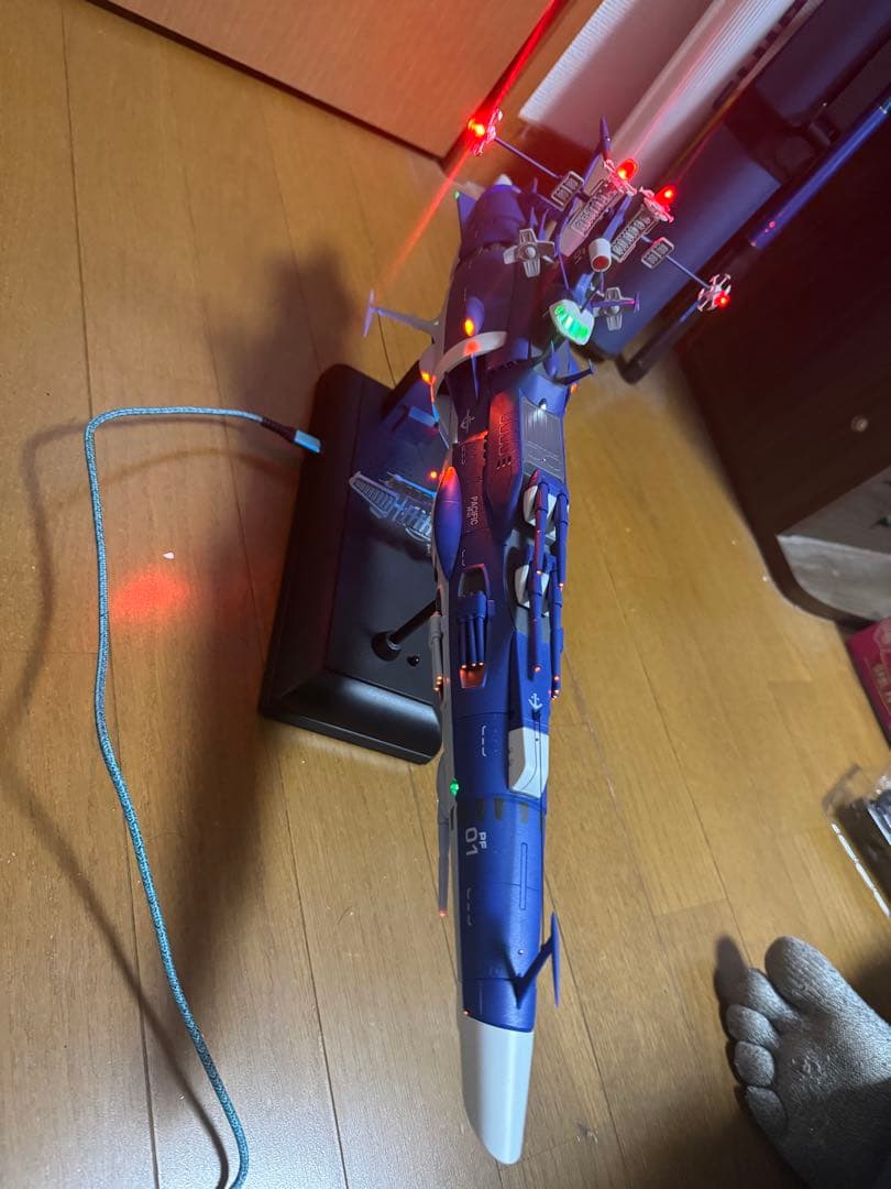 アシェット　宇宙戦艦ヤマトシリーズ　パトロール戦艦完成品です！