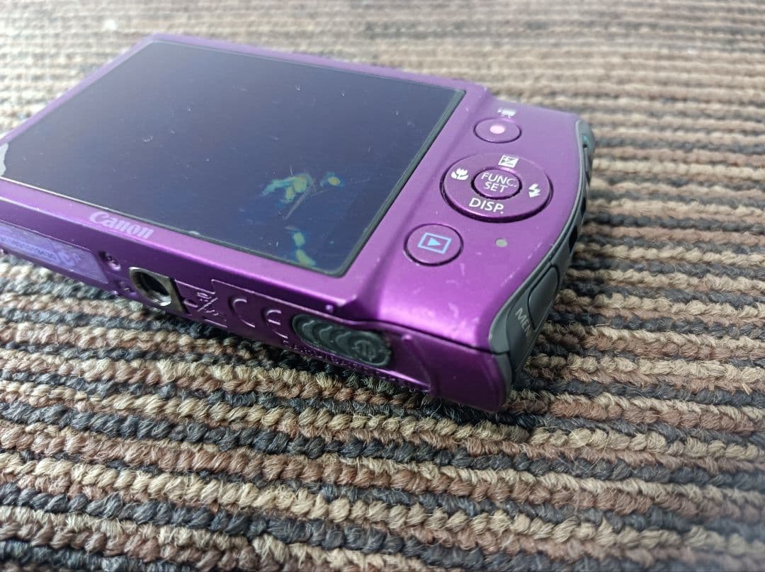 Canon IXY 600F パープル デジタルカメラ