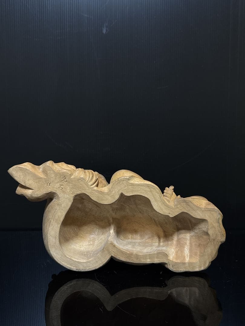 超絶技巧 細密 平安 大仏師 内藤光石 作 木彫 布袋 坐像 桐共箱 仏教美術