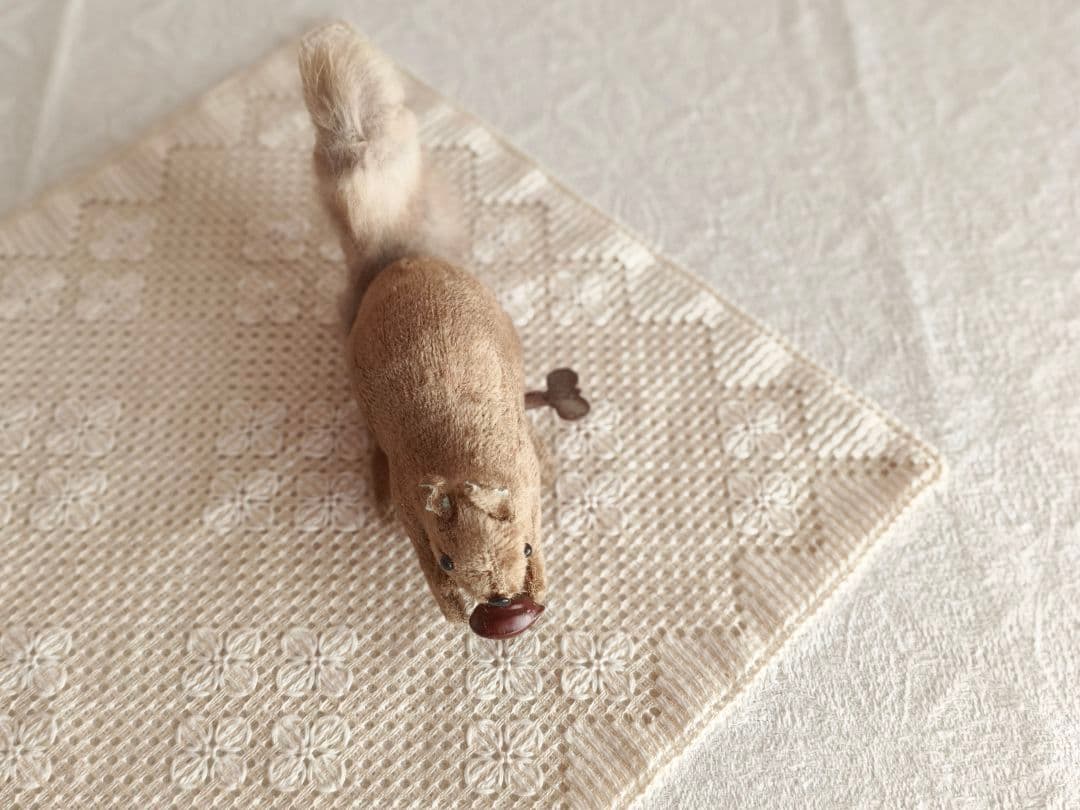 【まーちゃんさま】vintage squirrel ❀ ゼンマイ仕掛けのリスさん