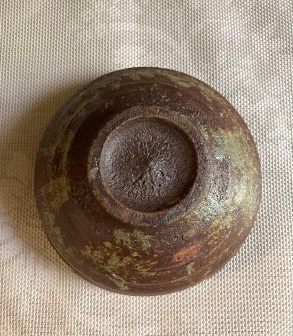 茶道具　抹茶茶碗　高麗茶碗　柿の蒂