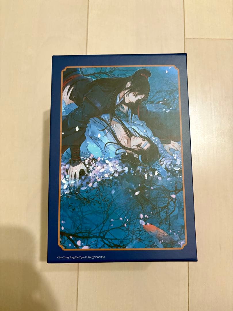 魔道祖師　日本語訳小説全巻4冊と番外集　アニメイト収納ボックス＋特典付き