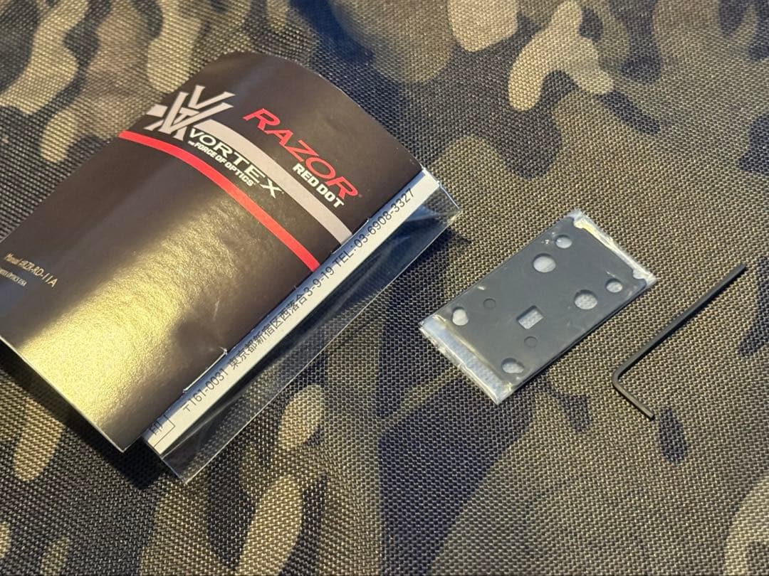 D*迎様 実物 VORTEX RAZOR レッドドット ボルテックス オフセット