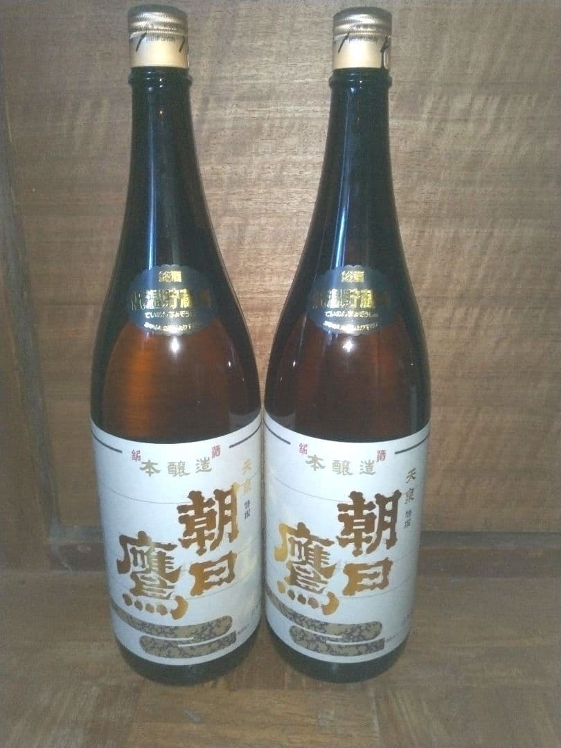 朝日鷹 特選純米酒 1800ml 2本セット2025年8月詰め