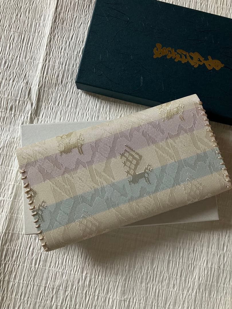販売済★新品 絹 紗 春夏 懐紙入れ（帛紗はさみ） 西陣 こだわり 逸品